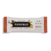 Cashew Date Turmeric | POSSIBLE Cashew Date Turmeric Snack Bar in its packaging, featuring 10g of plant-based protein, organic ingredients, and a clean label.